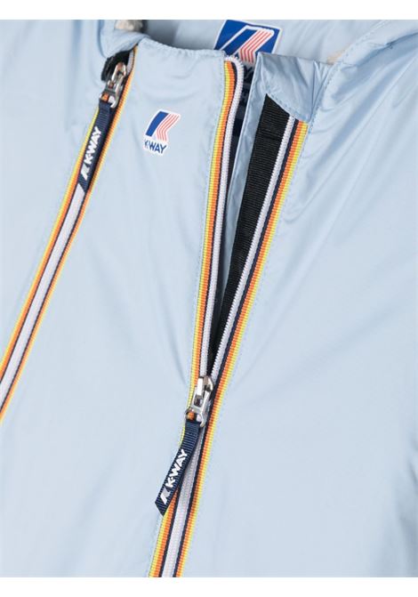 Eskimo Orsetto con logo K-WAY KIDS | K51218WA0B ECRU/AZURE LT MARINE